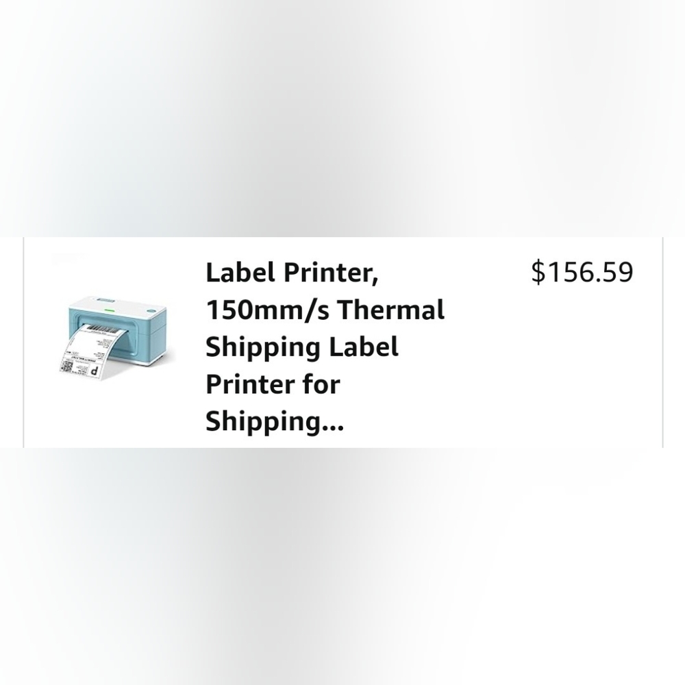 Label Printer & Extra Label Paper - Picture 2 of 4